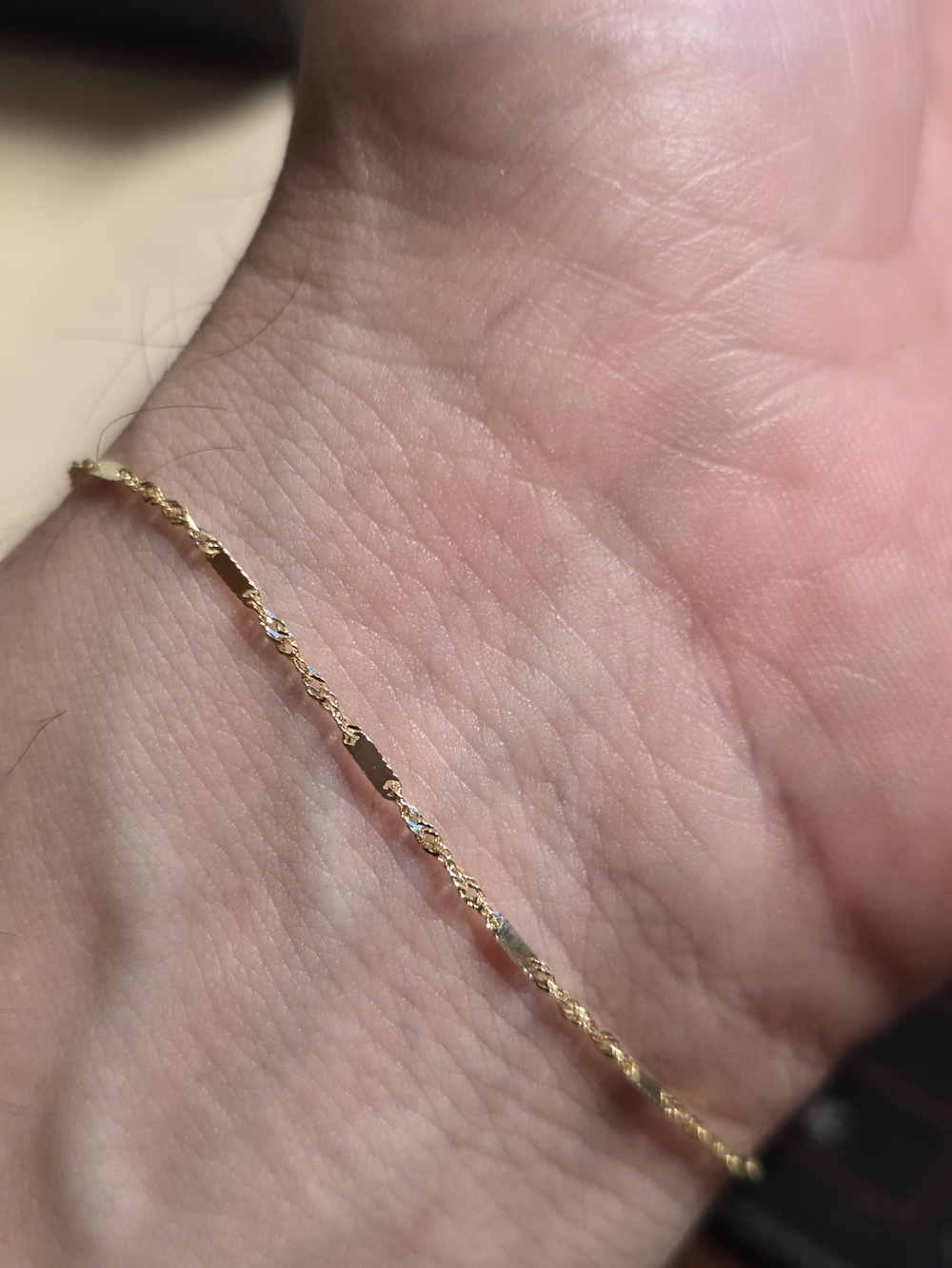 14k Gold Links Bracelet